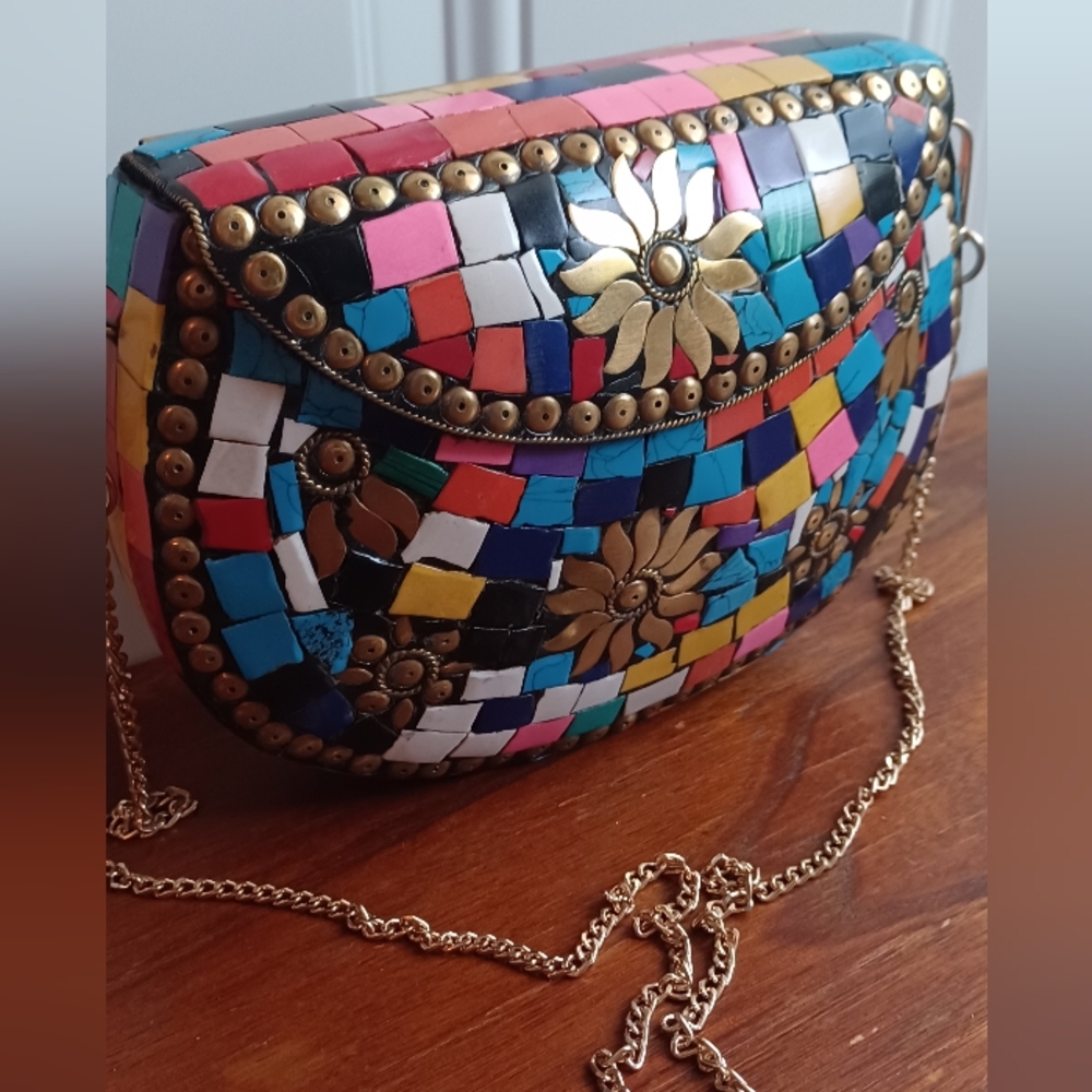 RAMLA Sunshine Mosaic Bag - Picture 2 of 10